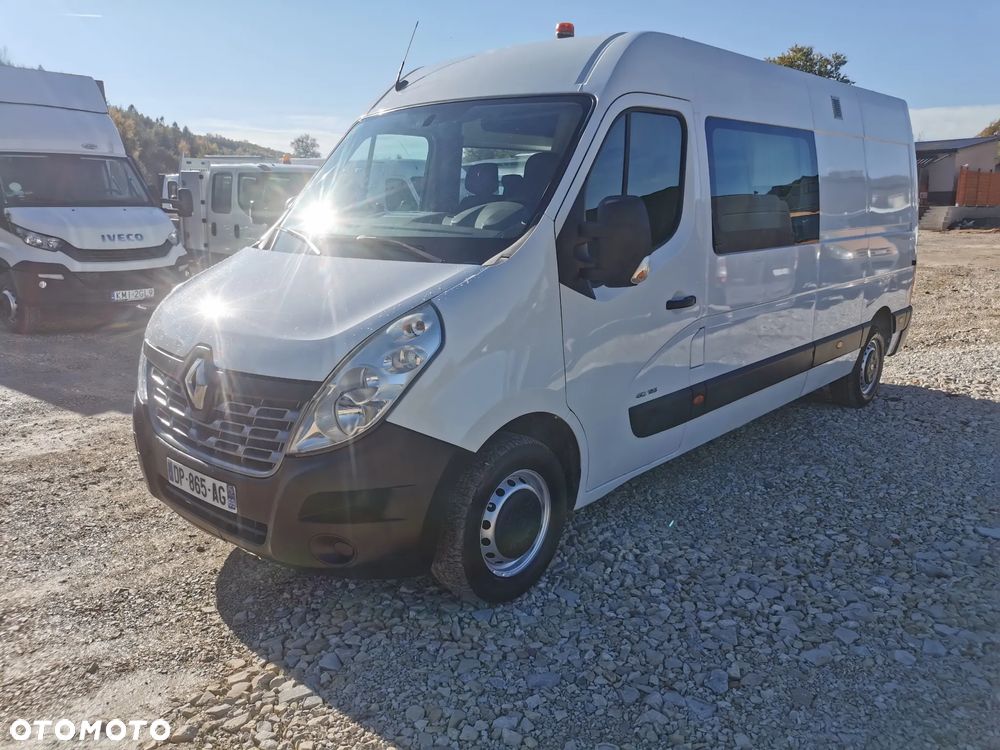 Renault Master L3H2 doka 7-osobowy Długi klima 2.3dCi-125KM Brygadówka