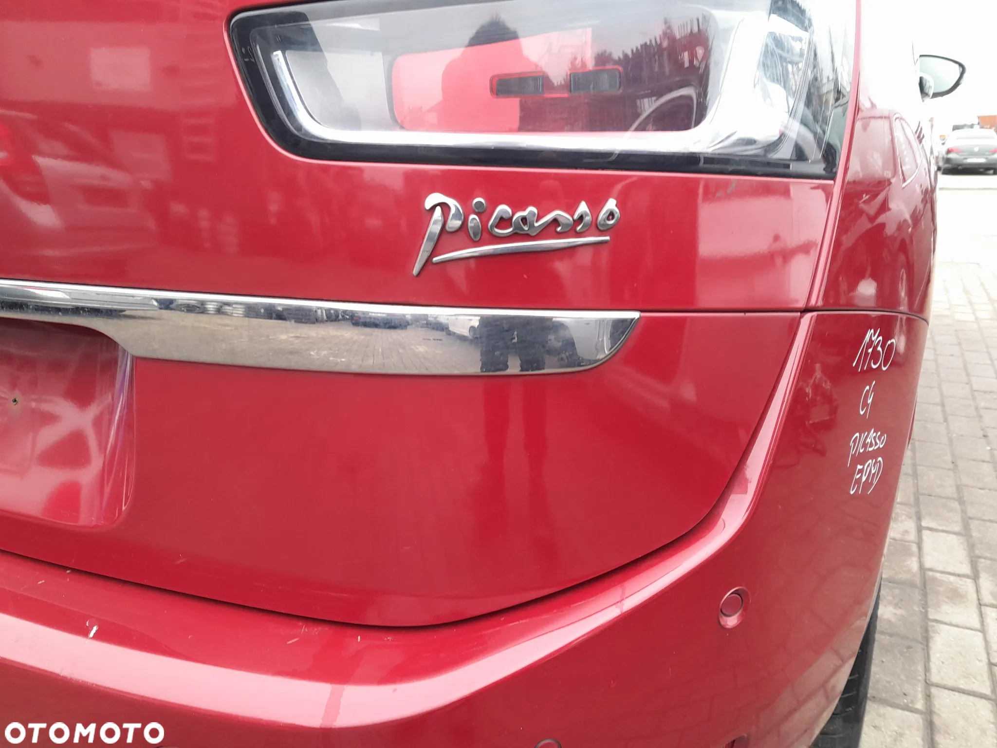 CITROEN C4 GRAND PICASSO II KLAPA BAGAŻNIKA TYLNA TYŁ KOLOR: EPYD - 12