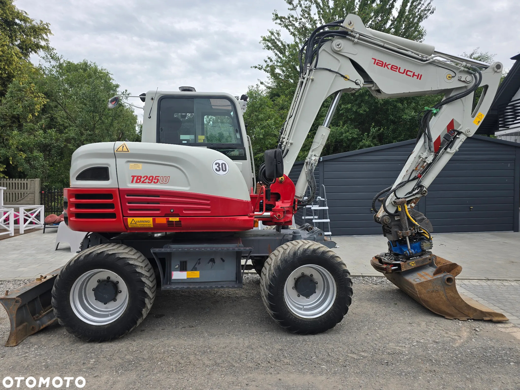 Takeuchi TB 295W Roto+Szczypce Szwecja - 4