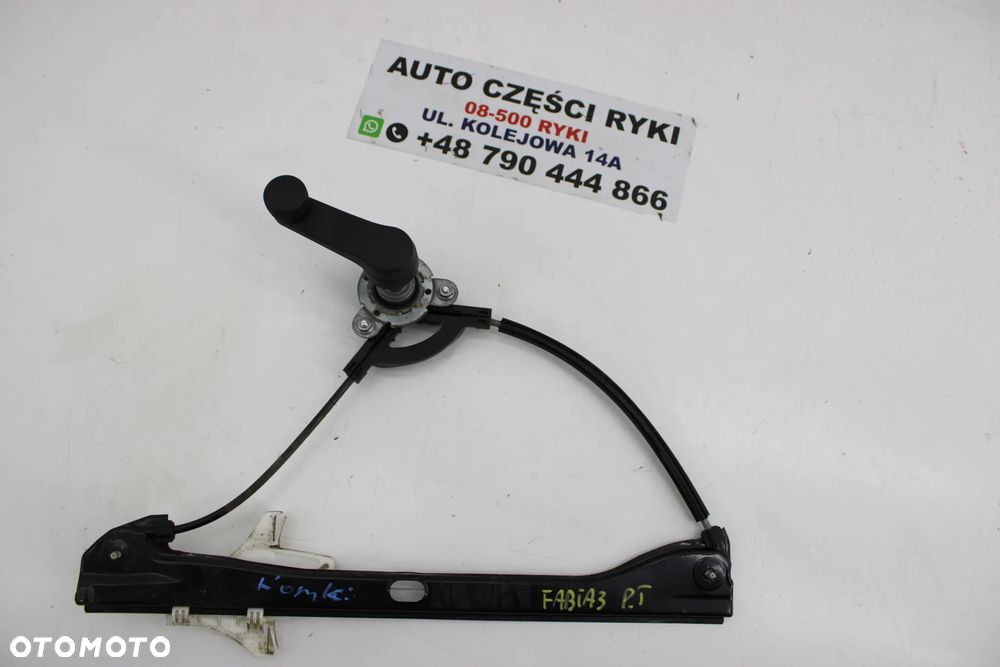 Skoda Fabia III Kombi Mechanizm Podnoszenia Szyby Tył Korba - 1