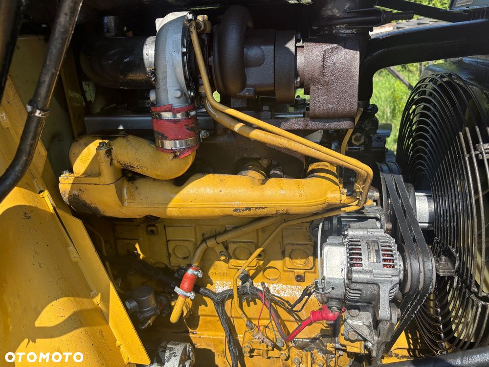 Caterpillar CAT 428C 2001r 4x4 perełka koparko ładowarka teleskop widły rekin - 34