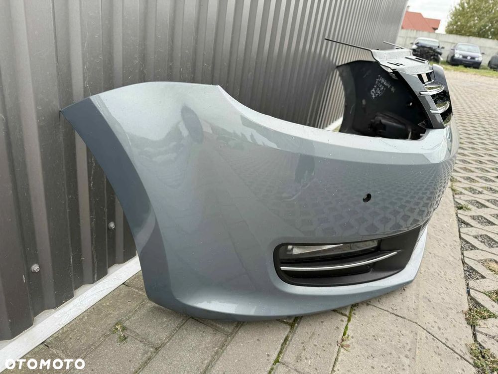 VW Sharan II 7N Zderzak przód przedni kompletny 4xPDC Grill LR7J 2010-2015r - 7