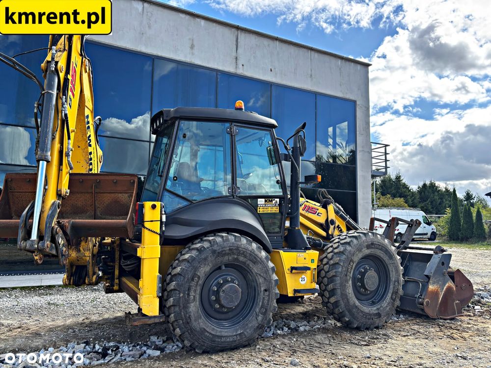 New Holland B 115 C KOPARKO-ŁADOWARKA 2017r. MTH: 3610 | jcb 3cx 4CX 5CX CAT 444 434 CASE 695 590 komatsu 97 - 16