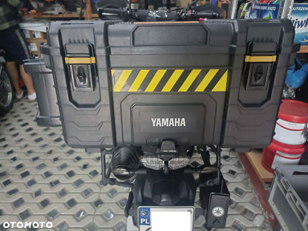 duzy Kufer centralny motocyklowy stelaz kufra centralnego monokey yamaha super tenere 1200 1200z 1200ze pojemnik Kanister motocyklowy GIVI TAN01 na olej wode paliwo - 4