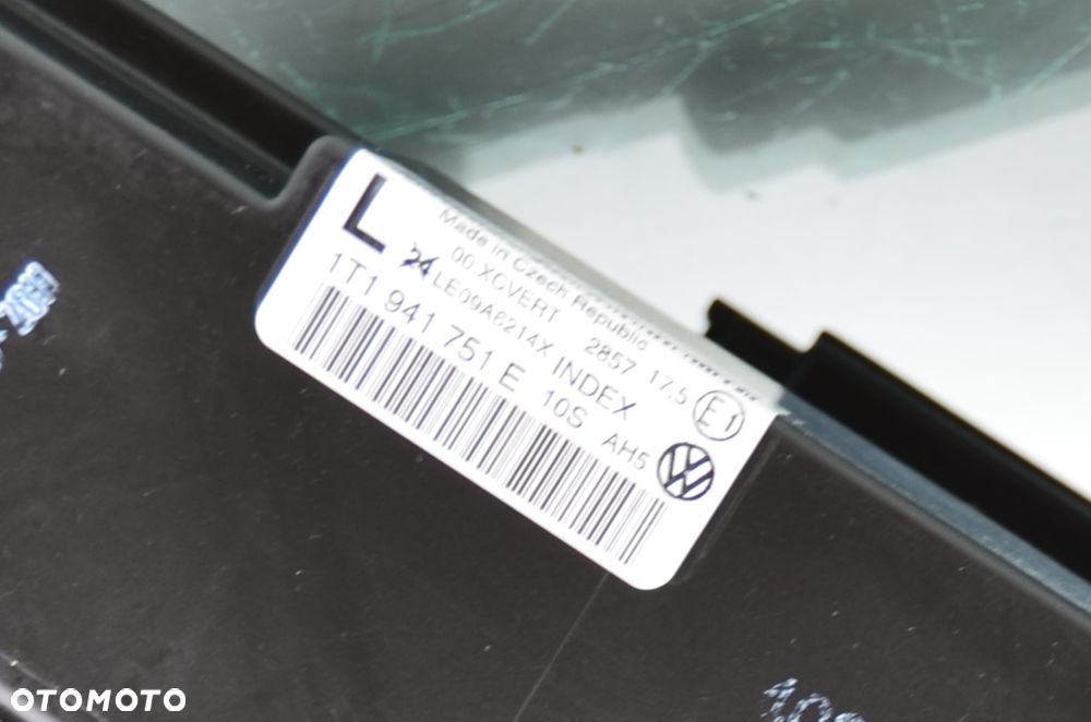 VW TOURAN 2 1T1941751 BI-XENON+LED Lewy DYNAMICZNY Przedni Oryginał - 9