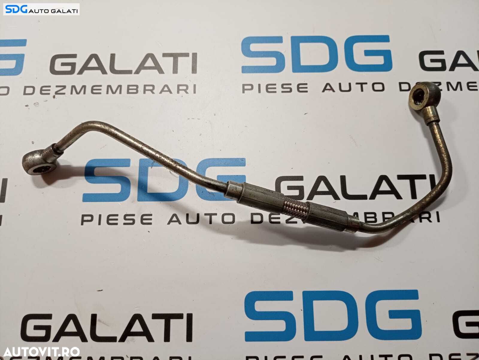 Teava Conducta Tur Ulei Turbo Turbina Turbosuflanta Fiat Doblo 1.3 D Multijet 2005 - Prezent Cod 55213493 [M6822] - 1