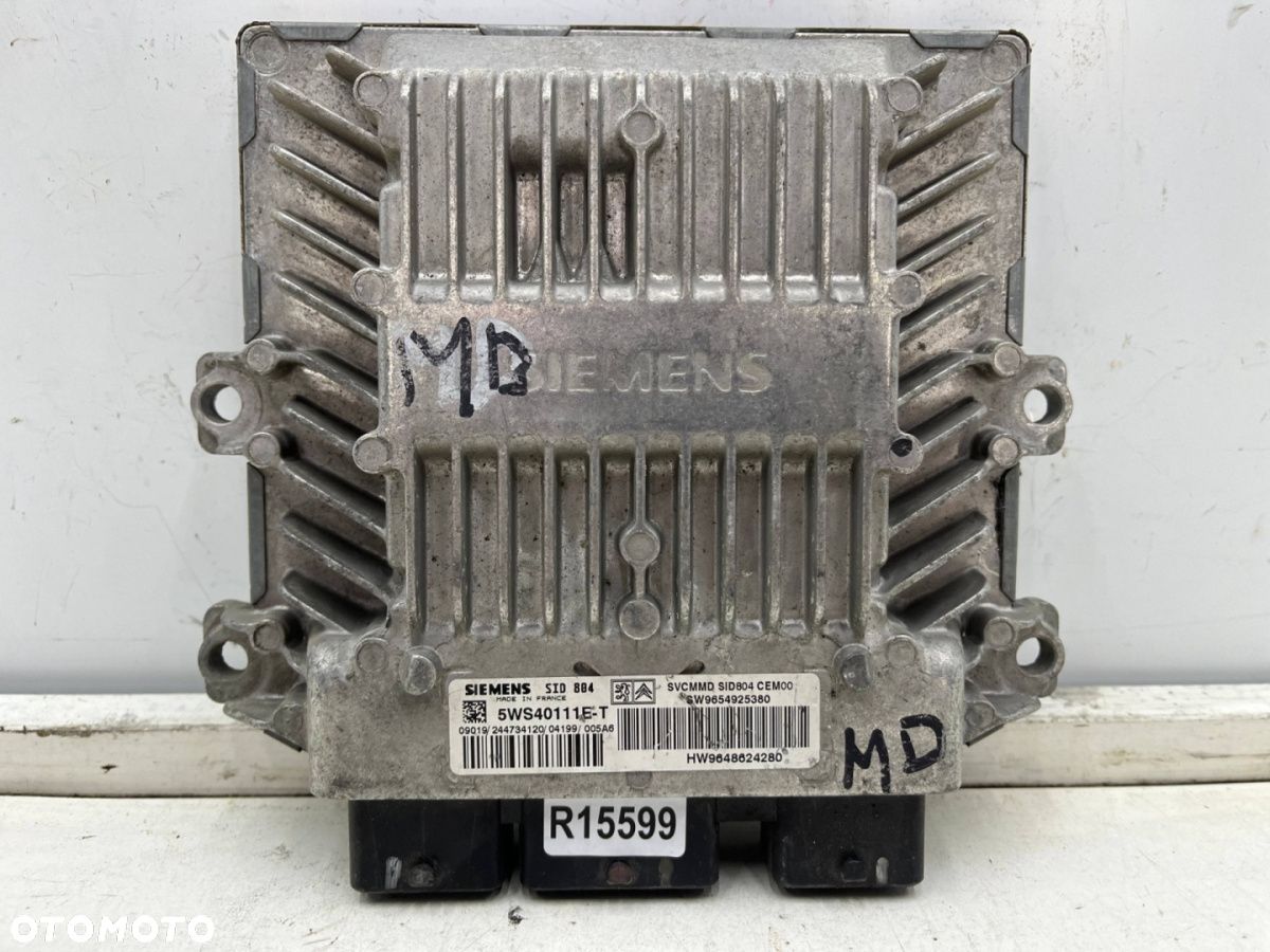 Komputer silnika Citroen C2 I C3 I 03-09r. 1.4 HDI moduł sterownik ECU 9648624280 9654925380 - 1