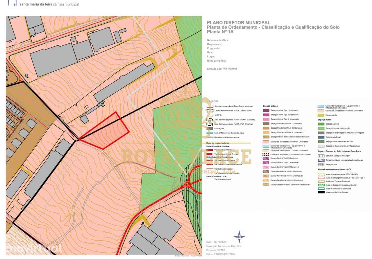 Terreno Industrial 3.970m2 Lamas/S João Ver/Rio Meão - Grande imagem: 5/21