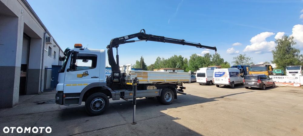 Mercedes-Benz ATEGO 1224K, HDS HIAB, WYWROTx3, Z NIEMIEC, BRUTTO - 8