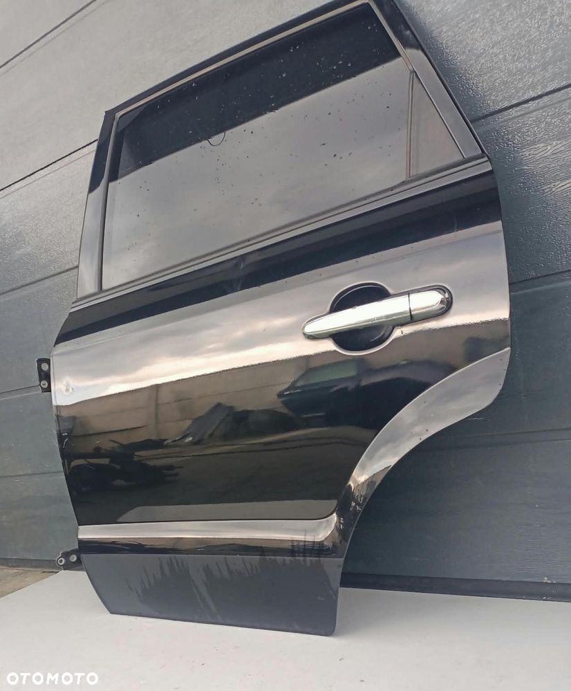 DRZWI LEWY TYŁ HYUNDAI TUCSON I 04-10r CZARNE LAKIER EB - 1