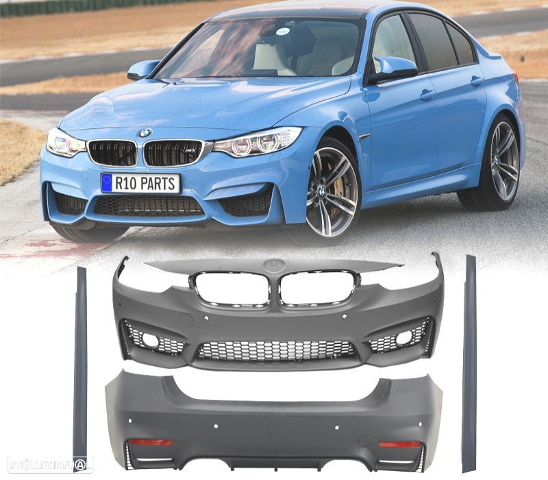 KIT CARROÇARIA BMW F30 LOOK EVO M3 - 1