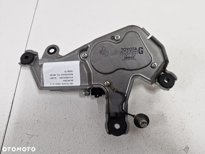 toyota rav4 iii 3 silniczek wycieraczki tył tylny 85130-42060 - 6