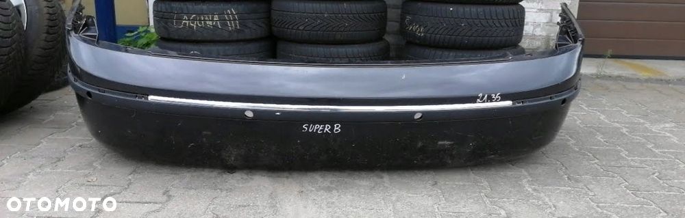 Zderzak tył 3U5807421 Skoda SuperB 01-08 SEDAN - 7