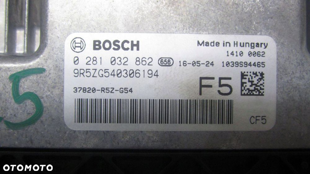 HONDA CR-V IV 1.6 STEROWNIK SILNIKA 0281032862 3782-R5Z-G54 - 2