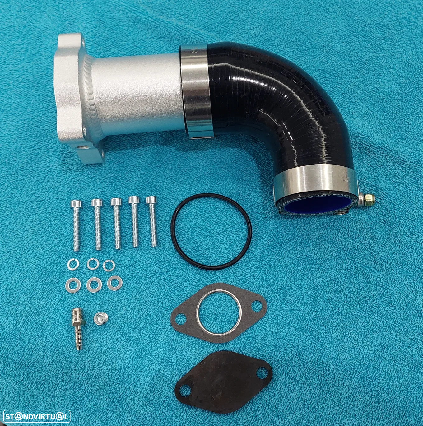 Kit Anulação Supressor EGR Audi A4 B6 - 57mm Cinzento - 3