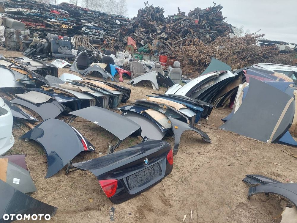 KOMPLETNY TYŁ KLAPA ZDERZAK LAMPA BMW E90 320SI 416/9 - 12
