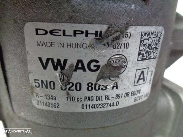 COMPRESSOR AR CONDICIONADO SEAT LEON 2010 -5N0820803A - 5