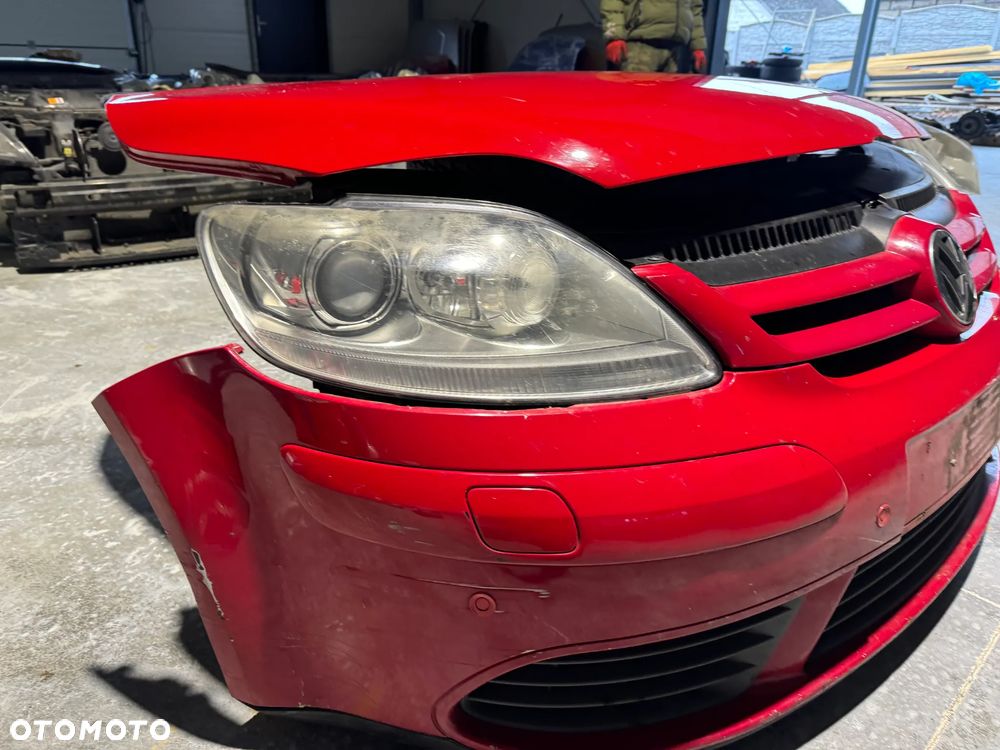 PRZÓD KOMPLETNY ZDERZAK PAS MASKA REFLEKTOR XENON VW GOLF PLUS - 4