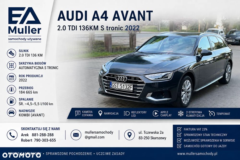 Audi A4 Avant 30 TDI S tronic advanced - 2