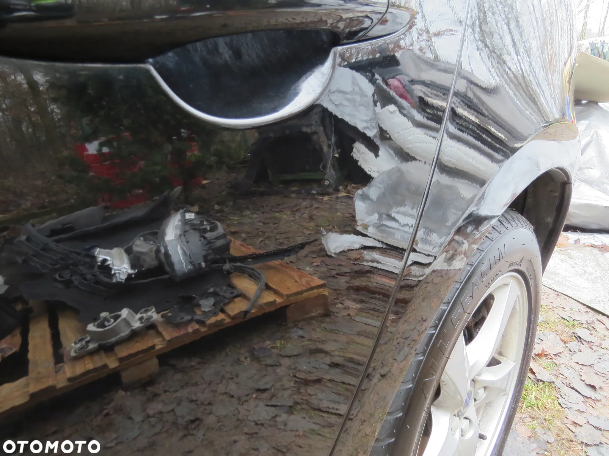 DRZWI LEWY TYŁ TYLNE 717-46 ONYX BLACK VOLVO S60 II 10-18 - 11