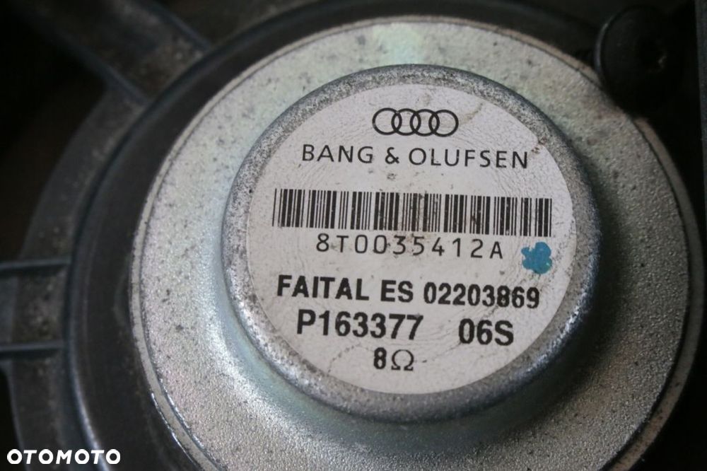 AUDI A5 GŁOŚNIK SUBWOOFER TYLNEJ PÓŁKI - 5