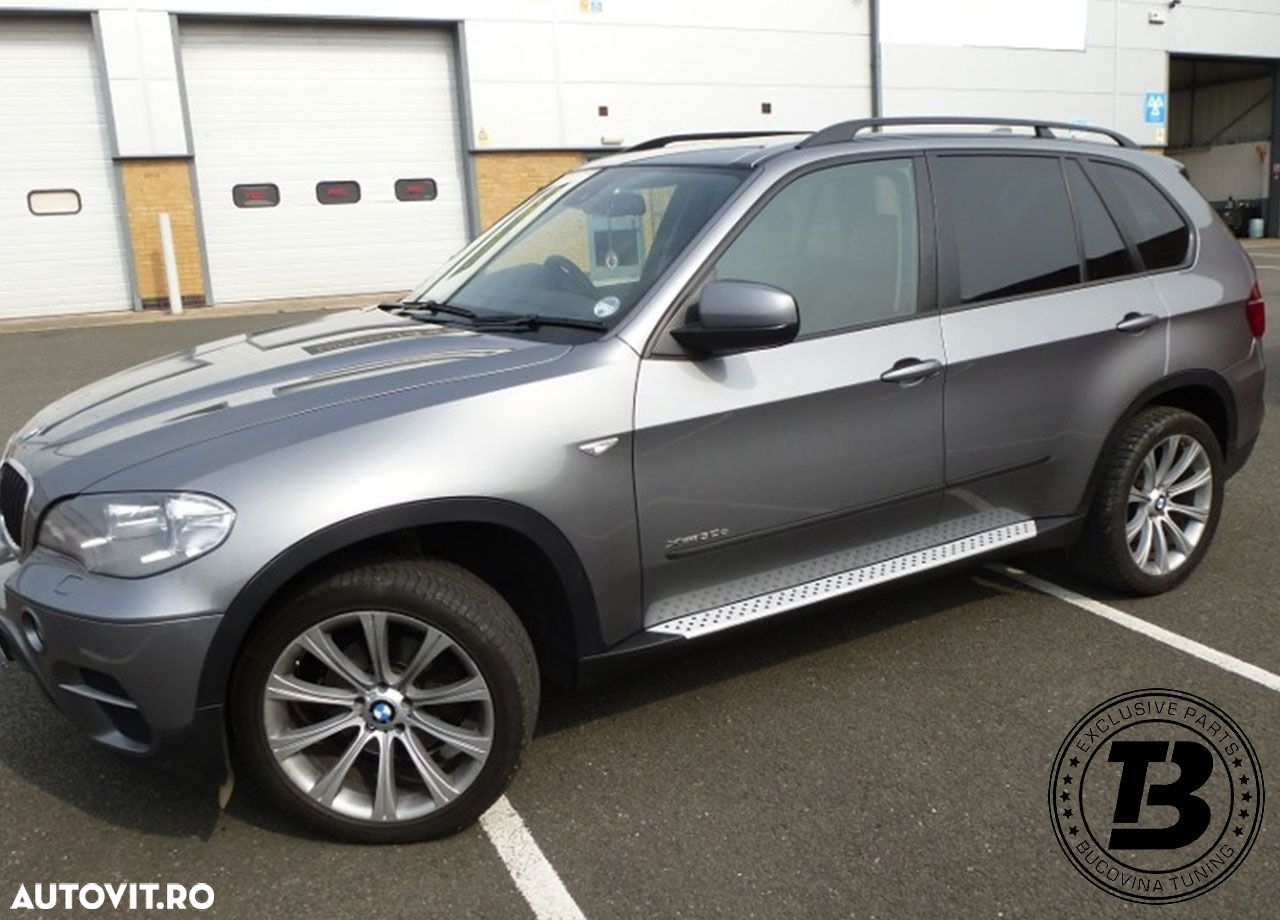 Praguri Aluminiu compatibile cu BMW X5 E70 cu MONTAJ INCLUS - 8