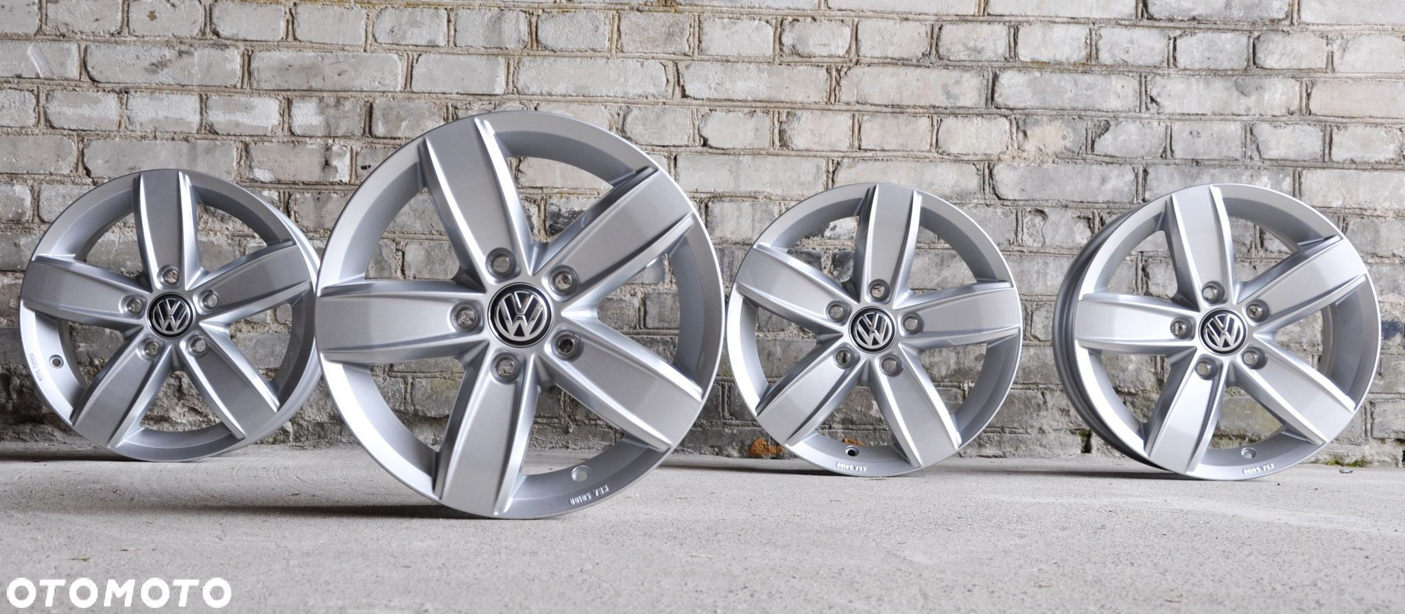 5g0071495a OEM FELGI Z MAŁĄ WADĄ 15 5x112 VW GOLF 5 6 7 TOURAN - 7