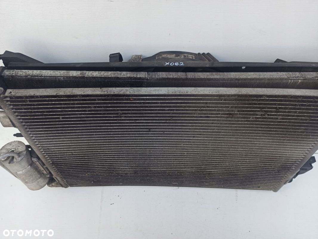 Komplet chłodnic wentylator OPEL VECTRA C LIFT SIGNUM 1.8 16V benzyna - 14