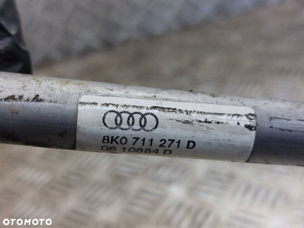LEWAREK ZMIANY BIEGÓW + DRĄŻEK 6B AUDI A4 B8 8K0711025K 8K0711151B - 9