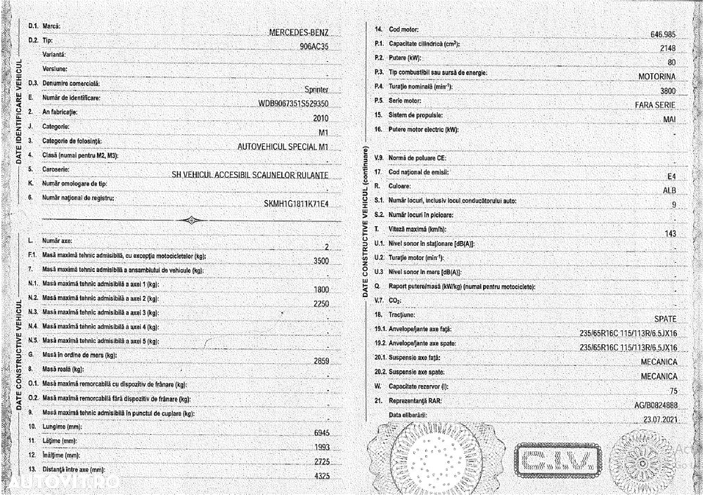 Mercedes-Benz Sprinter - 10