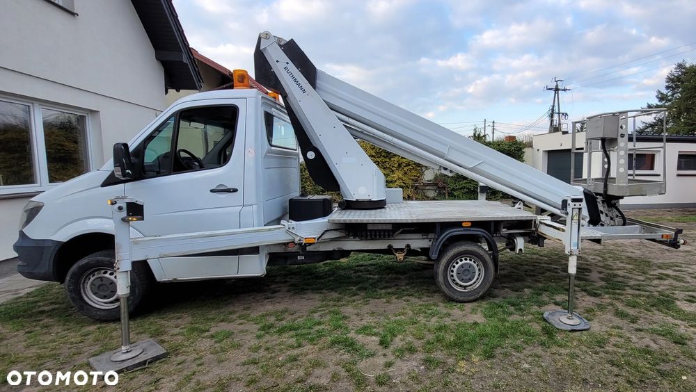 Mercedes-Benz Sprinter 229 000 netto podnośnik koszowy zwyżka 27 m Ruthmann TB 270 - 4