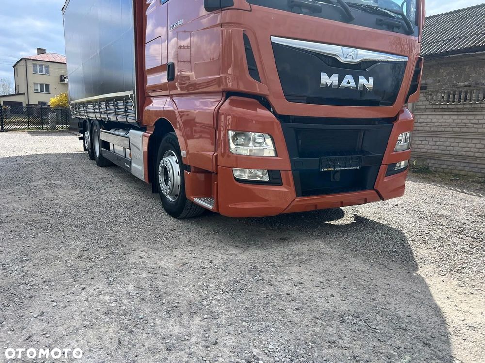 MAN TGX 26.480 / 6x2 / Burto - Firanka / - 21