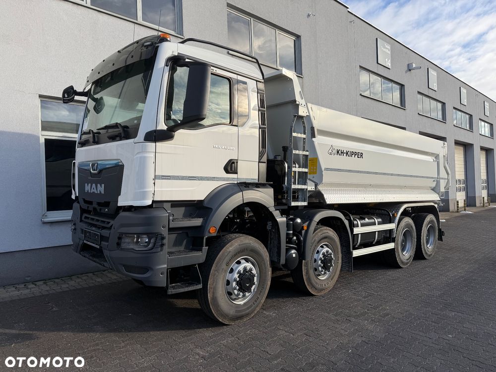 MAN TGS 41.480 8X8 MANUAL KH-KIPPER 34t DMC Ład 17T HEAVY Wzmacniany R13 - 1