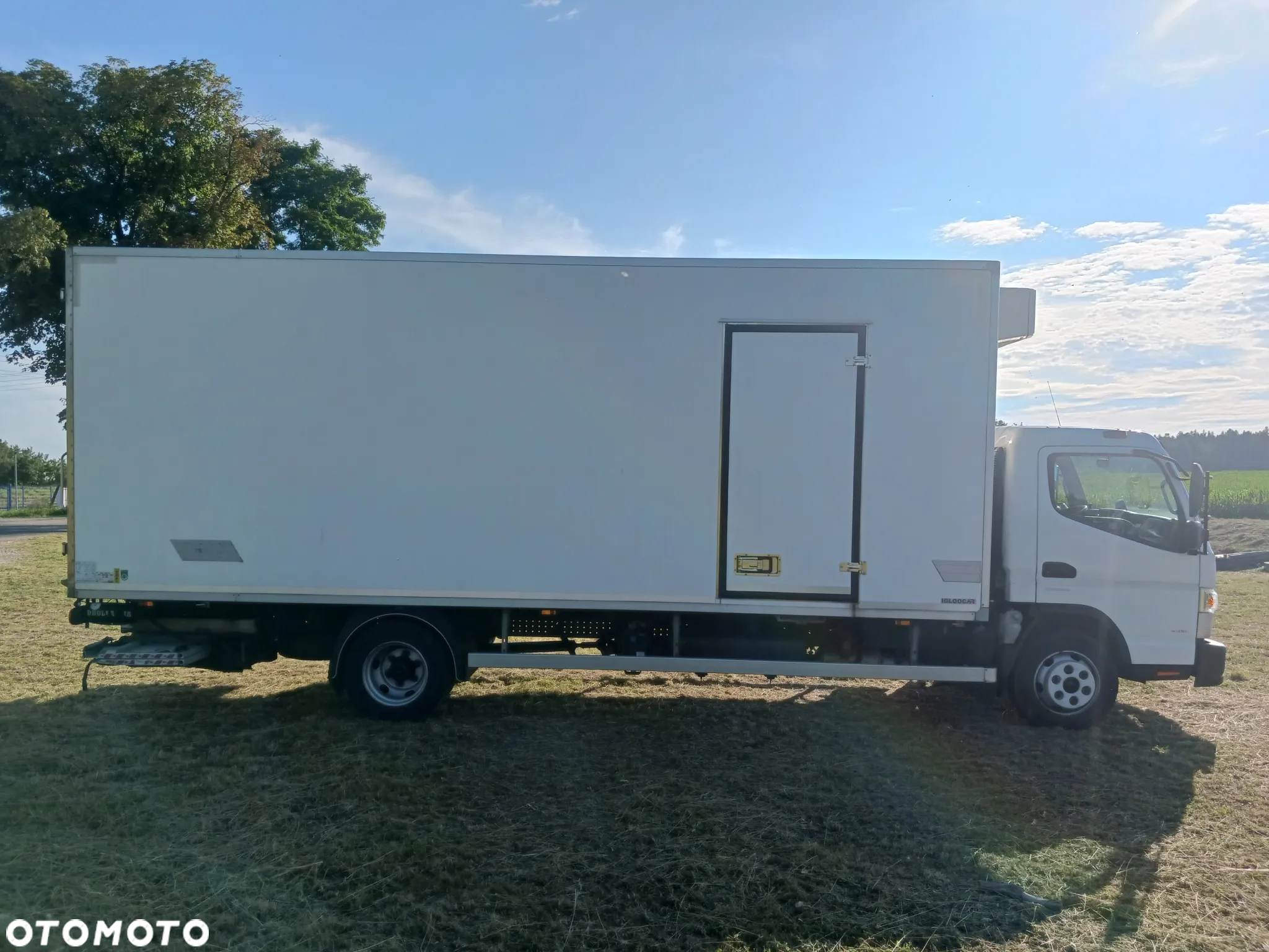 Mitsubishi Canter Fuso 9C18 180 KM Izoterma Chłodnia Mroźnia 2019r SALON 12 E pal Winda UDT - 21