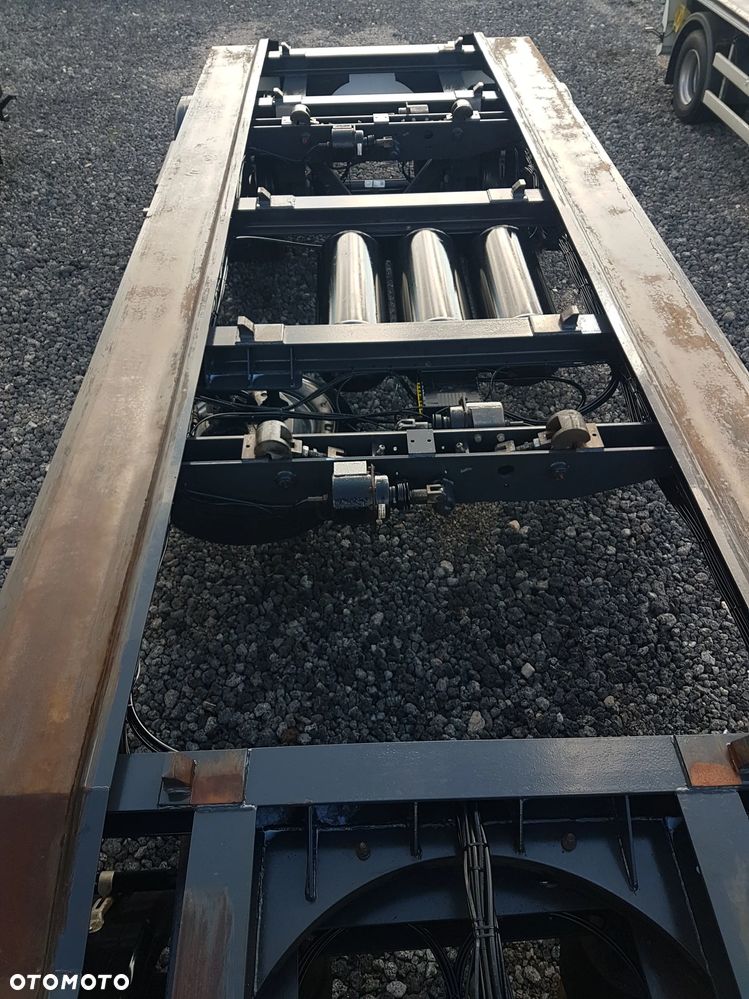 Wielton PS-2 PRZYCZEPA POD KONTENERY DO HAKOWCA 2-OSIE BLIŹNIAKI HUFFERMANN ZASŁAW SKIBICKI - 9