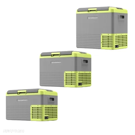 Frigider 30l auto rulotă, camion, dube 3,5t, 12-24V, rezistent la vibrații, congelare -20°C - 8