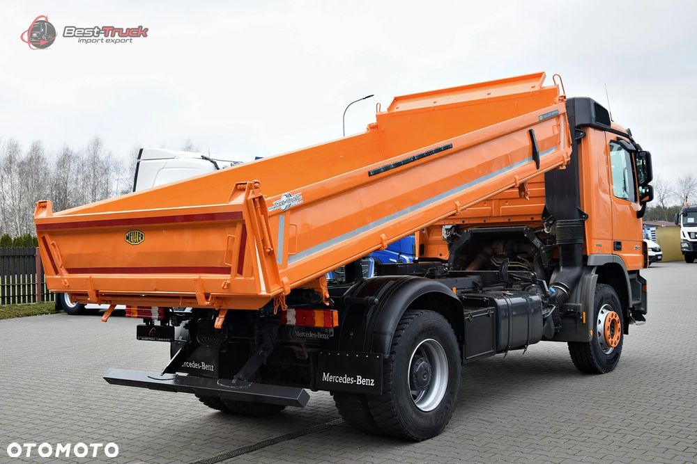 Mercedes-Benz ACTROS 1841 / 4X2 / KIPPER MEILLER S3 / EURO 5  /  DUŻY MOST / RESOR  P+T / - 18