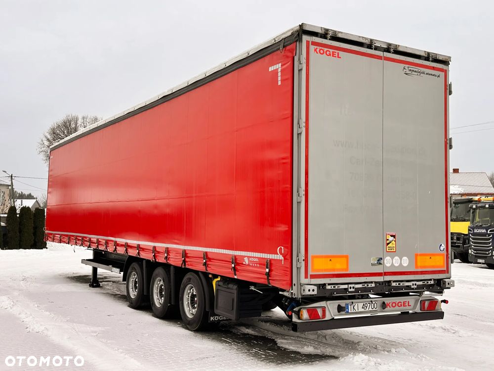 Kögel MEGA / LOW DECK / FIRANKA / Osie SAF / - 3