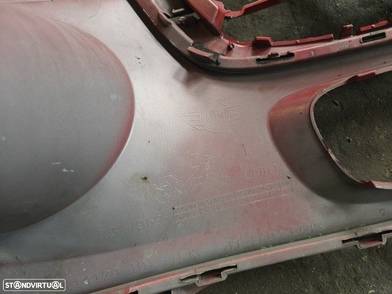 Parachoques Frente / Para Choques Frontal Nu Mini Mini (F55)  7317969 - 9