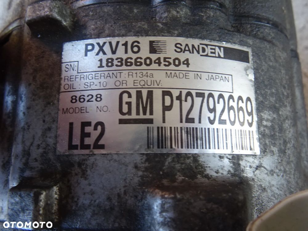 SPRĘŻARKA POMPA KOMPRESOR KLIMATYZACJI 2,8 V6 OPEL VECTRA C SIGNUM SAAB - 4