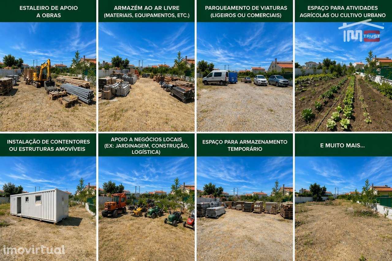 Terreno Urbano para Arrendamento | 432,37 m² | Sarilhos Grandes  Ho... - Grande imagem: 3/15