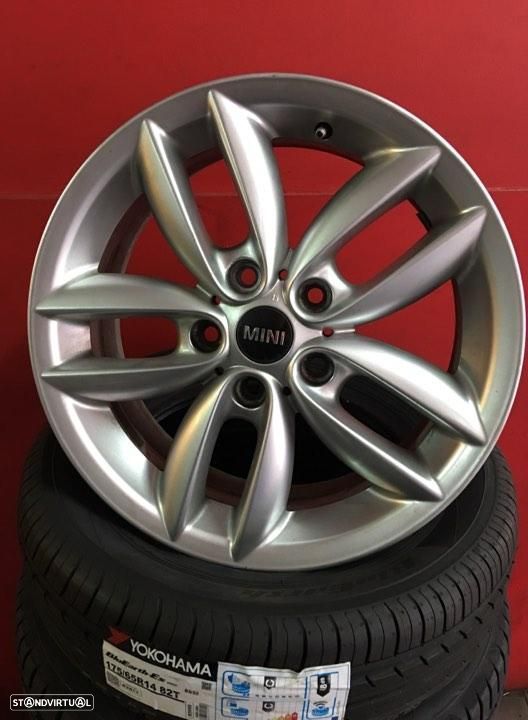 Jantes 17 Originais mini paceman 7x17 com pneus - 1