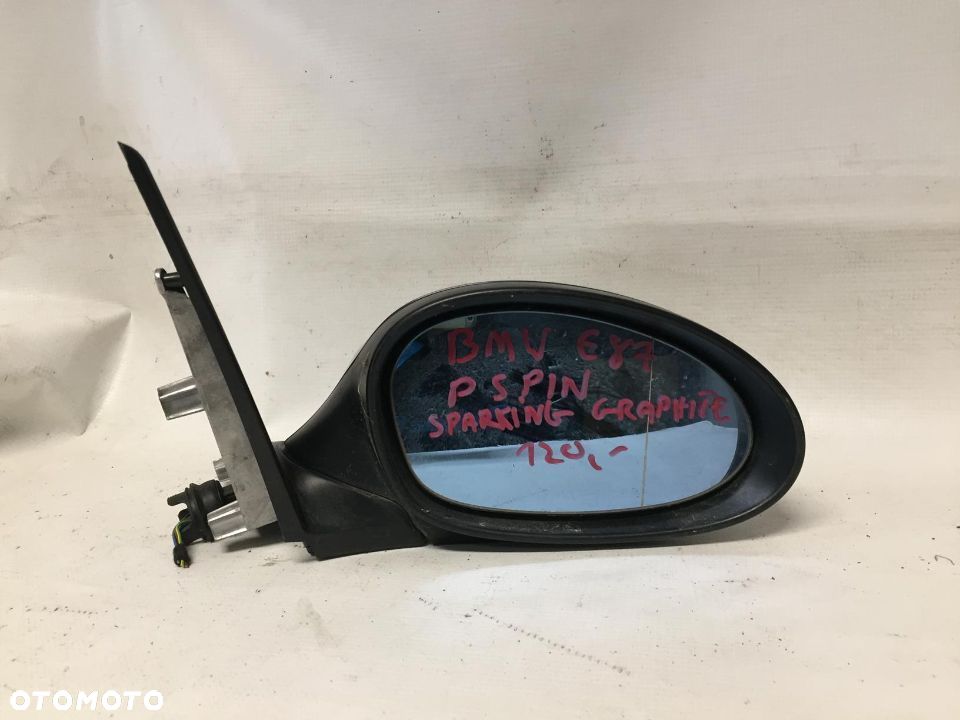 # LUSTERKO PRAWE 5 PIN BMW E87 SPARKING GRAPHITE - 1