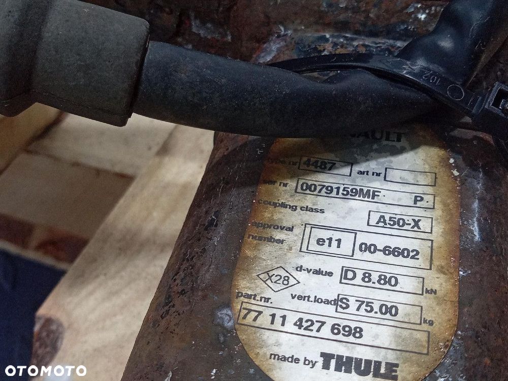 RENAULT LAGUNA III HAK HOLOWNICZY 7711427698 - 5