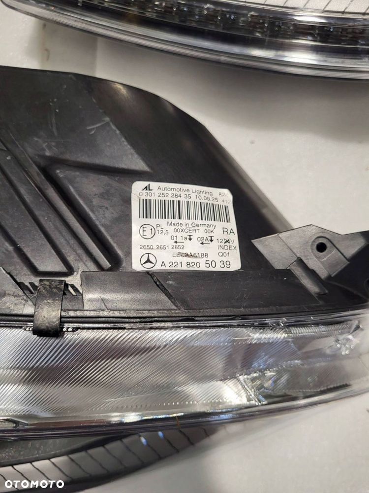 mercedes-benz s w221 night vision xenon komplet lamp przednich a2218204939 - 5
