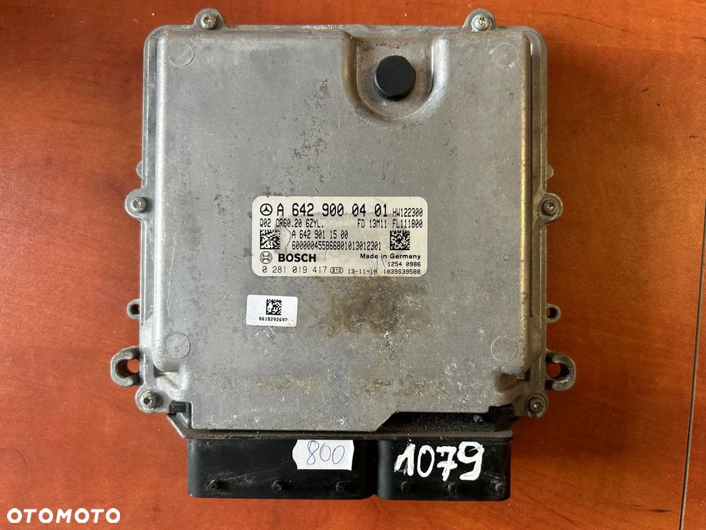 KOMPUTER STEROWNIK SILNIKA 3.0 D MERCEDES W166 ML A6429000401 - 1