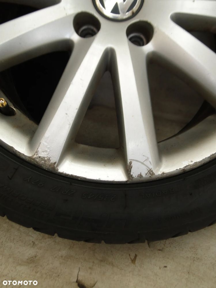 VW PASSAT B6 FELGA FELGI ALUMINIOWE OPONY 7.5x17 ET-47 235/45R17 - 4