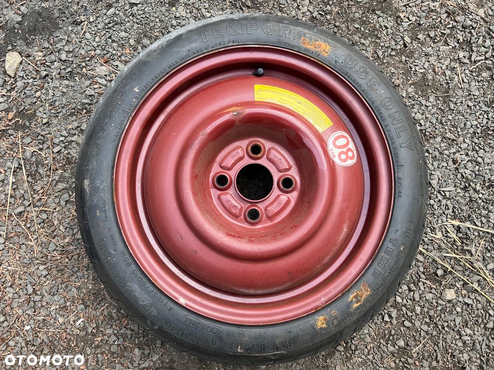 KOŁO DOJAZDOWE 15 ET45 4x100 125/70/R15 56,1mm HONDA CIVIC VI VII - 1