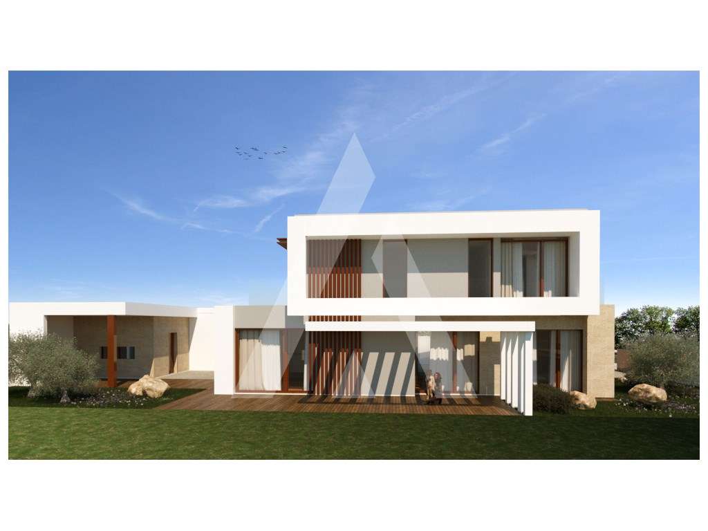 Moradia T4 de arquitetura moderna em projeto, a poucos minutos do c... - Grande imagem: 5/9