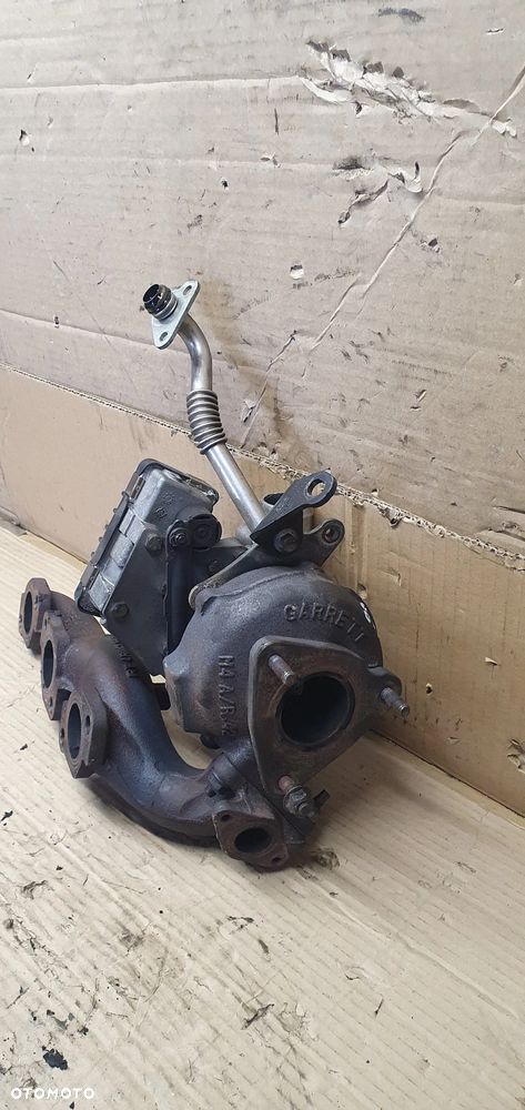 Turbina turbosprężarka turbo nastawnik kolektor Jaguar XF X250 2.7 TDV6 6R8Q-6K682-BD - 7